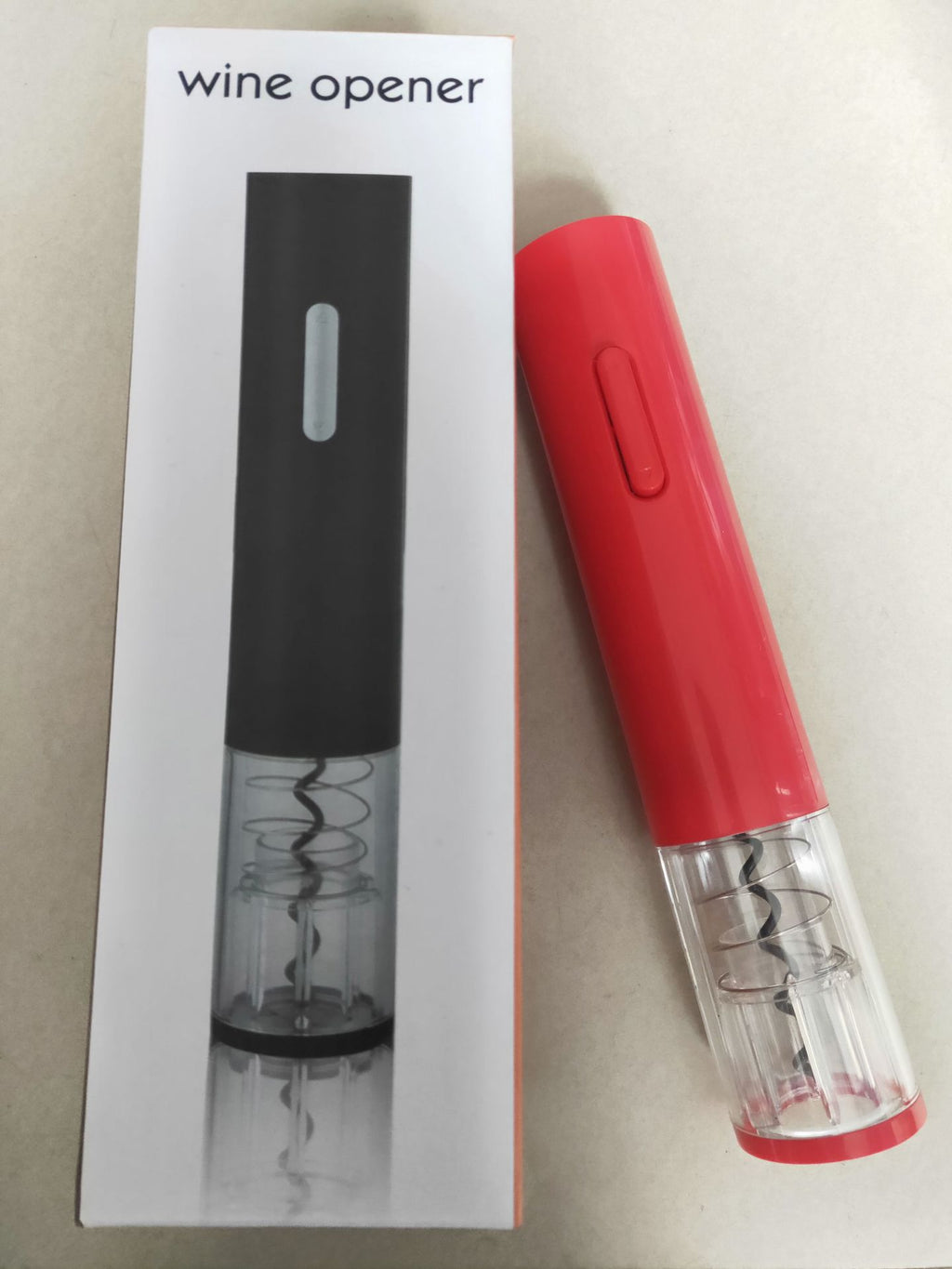 Elektrischer Weinöffner mit Folienschneider