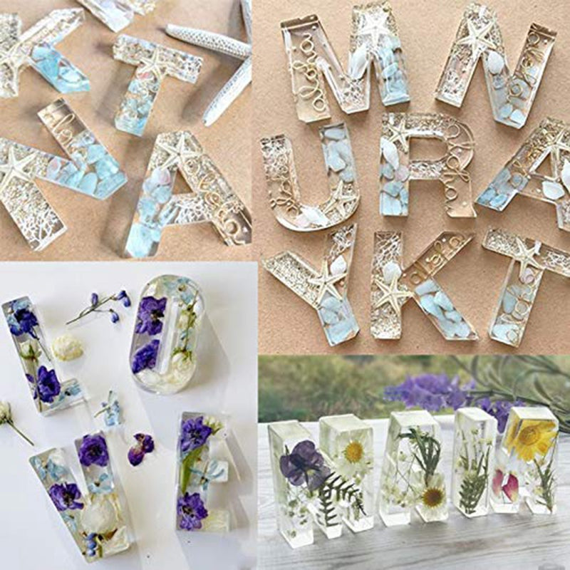 Buchstaben-Formen-Set für Epoxidharz – Bild 2 | LuxeStyle
