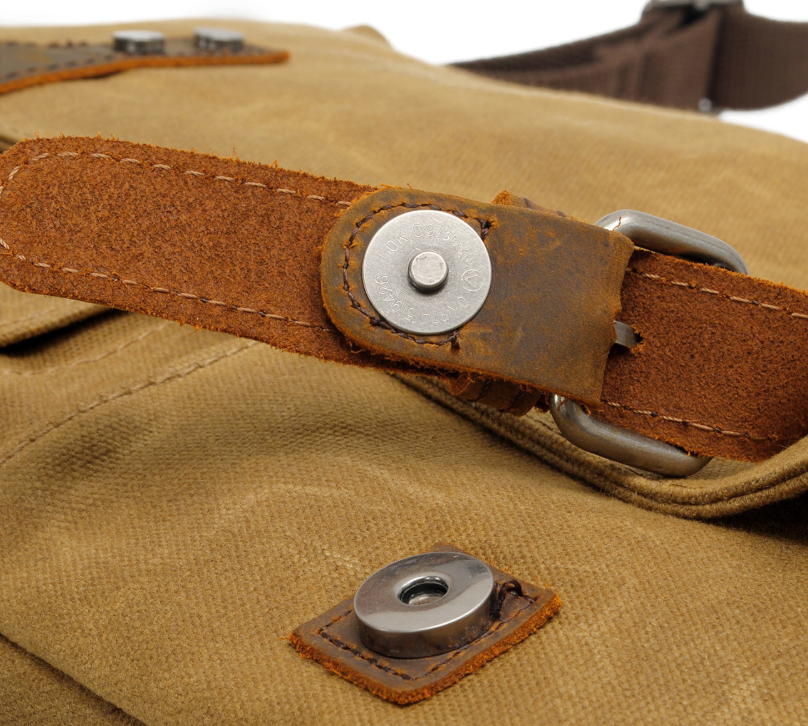 Canvas Schultertasche Männer – Bild 5 | LuxeStyle