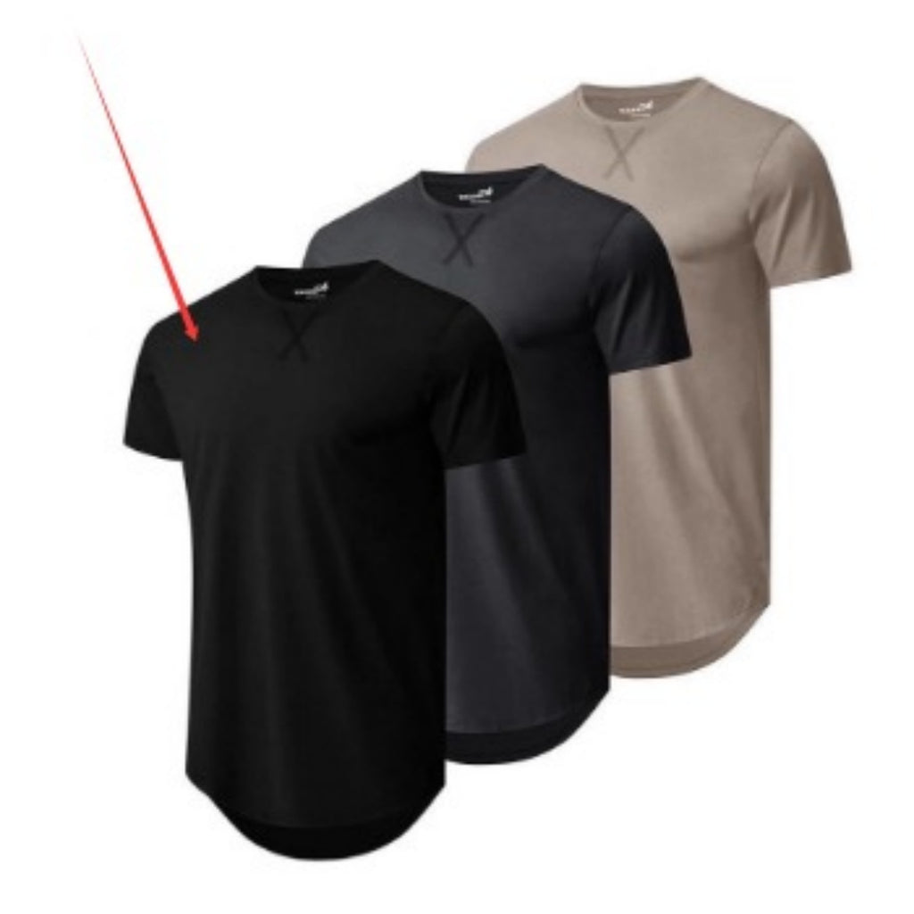 Lässiges Kurzarm-Shirt aus Baumwoll-Mix