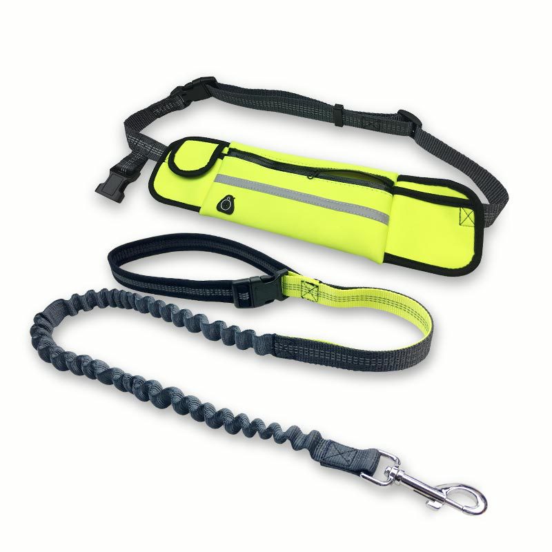 Freihändige Hunde-Laufleine mit Bauchtasche – Bild 5 | LuxeStyle