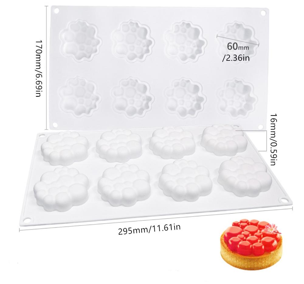 Runde Silikonform für Kuchen und Mousse – Bild 6 | LuxeStyle