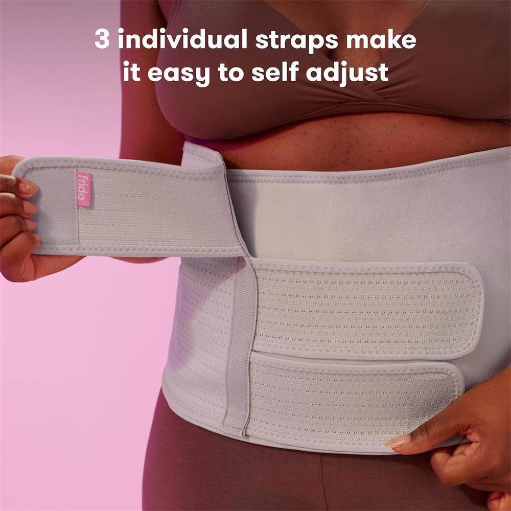 Postpartum Abdominal Binder – Leichtes Grau – Bild 2 | LuxeStyle
