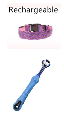 LED-Halsband für Hunde – Leopard-Muster