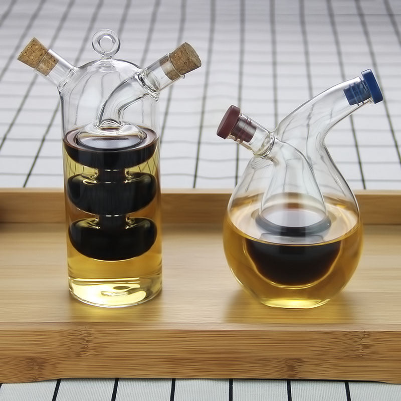 2-in-1 Öl- und Essigspender aus Glas | LuxeStyle