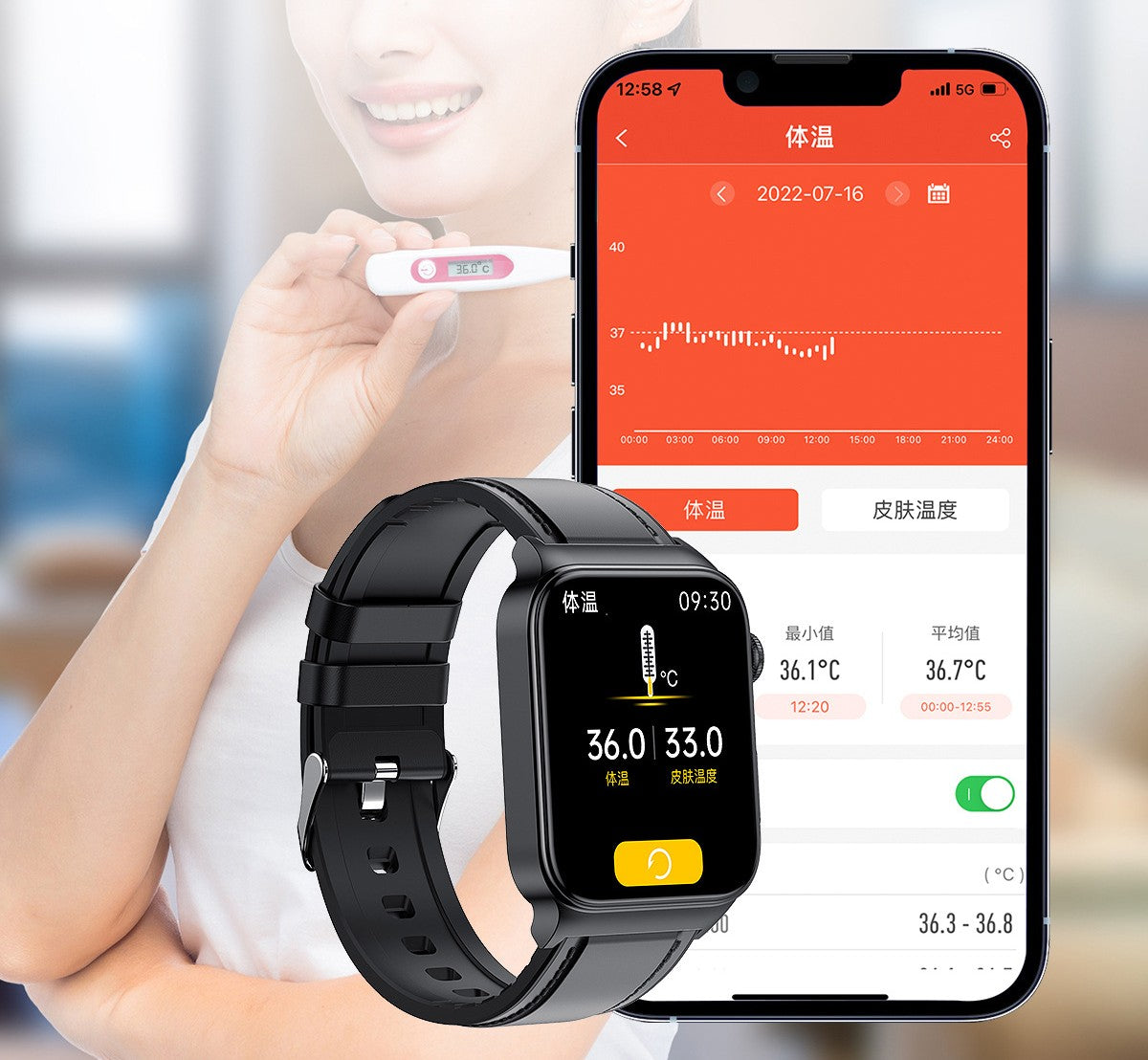 EKG Sport Smartwatch