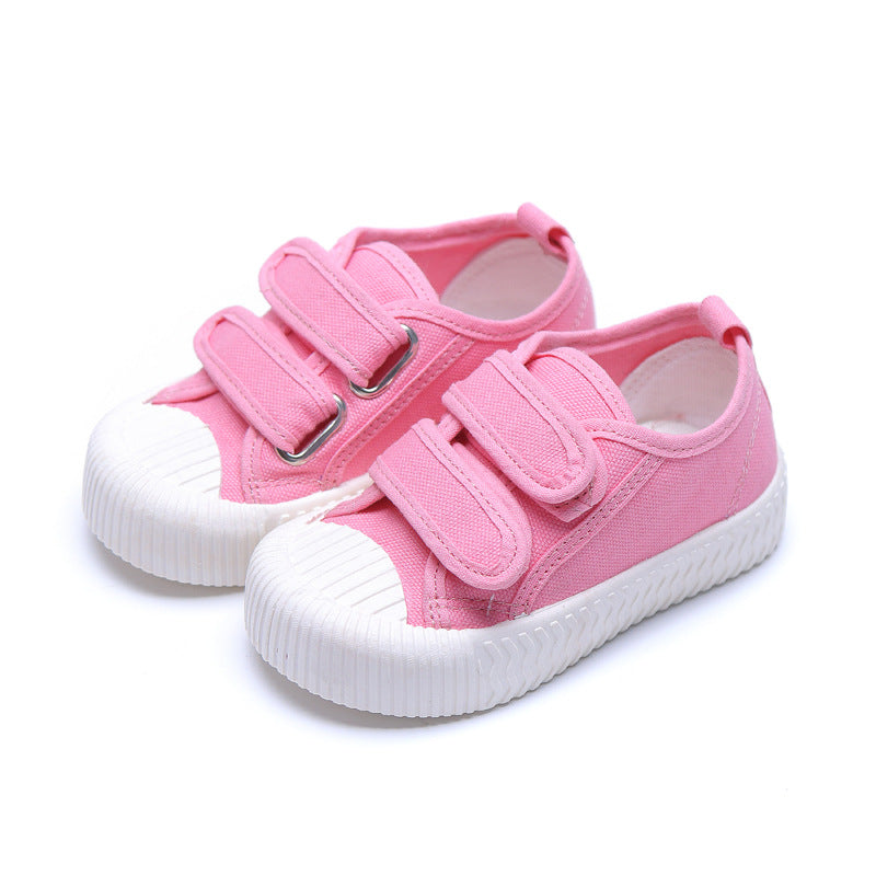 Klett-Sneakers aus Canvas für Kinder | LuxeStyle