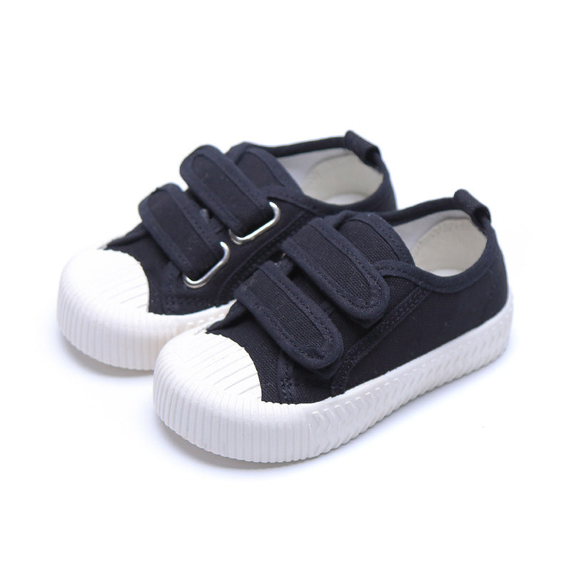 Klett-Sneakers aus Canvas für Kinder – Bild 4 | LuxeStyle