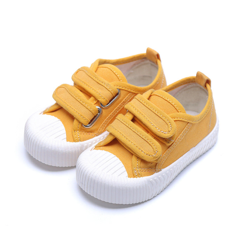 Klett-Sneakers aus Canvas für Kinder – Bild 5 | LuxeStyle