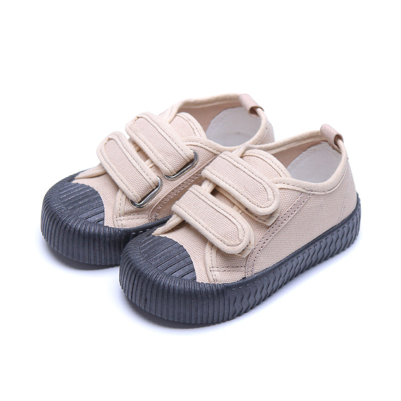 Klett-Sneakers aus Canvas für Kinder – Bild 3 | LuxeStyle