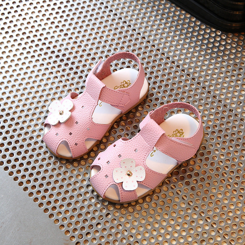 Kinder Sandalen mit Blumen-Design – Bild 4 | LuxeStyle