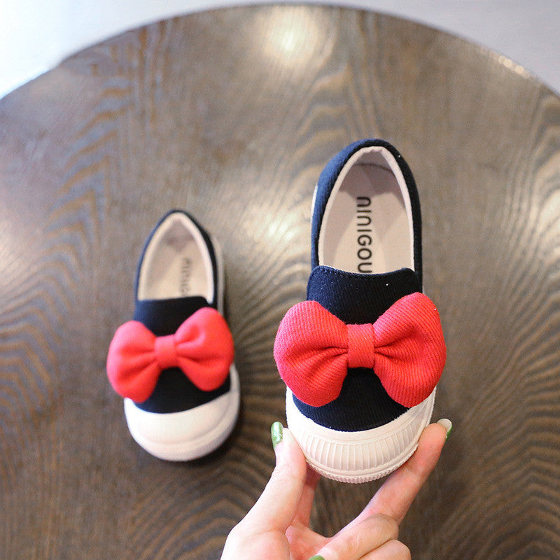 Mädchen Canvas-Schuhe mit weicher Sohle – Bild 2 | LuxeStyle