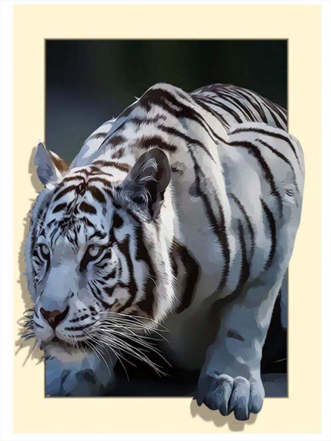 Tiger-Diamanten-Kreuzstich – Bild 4 | LuxeStyle
