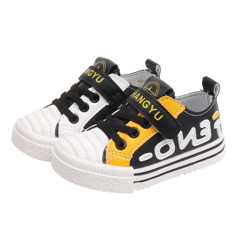 Weisse Kinderschuhe mit Klettverschluss – Bild 5 | LuxeStyle