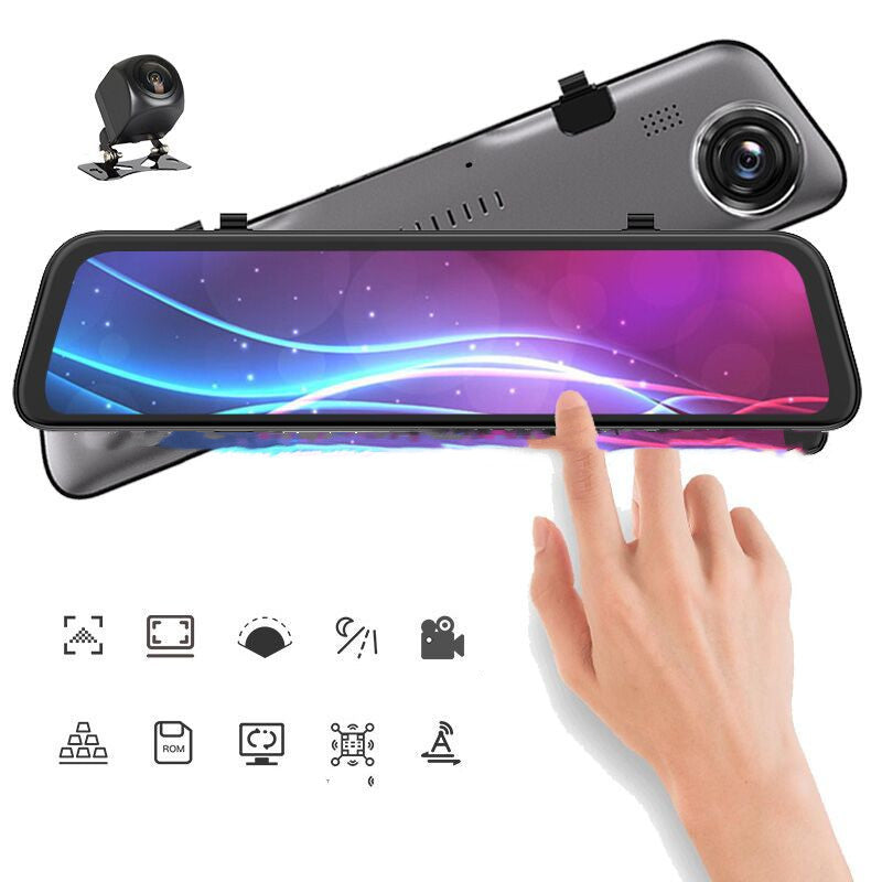 Rückspiegel-Dashcam mit 2K-Auflösung