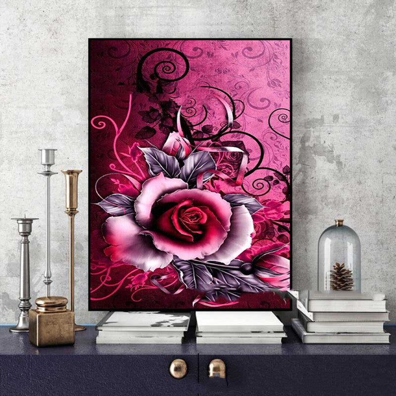 5D-Diamantmalerei-Rose – Bild 1 | LuxeStyle