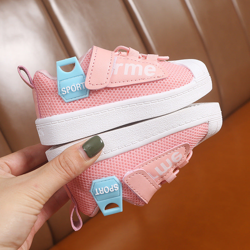Atmungsaktive Mesh-Sneakers mit Zehenkappe für Babys | LuxeStyle