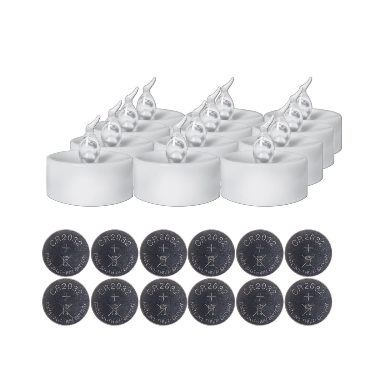 LED Teelichter Flackernd (Batteriebetrieben) – Bild 2 | LuxeStyle