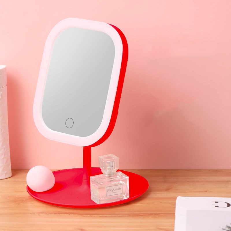 Desktop Schminkspiegel mit LED-Licht – Bild 3 | LuxeStyle