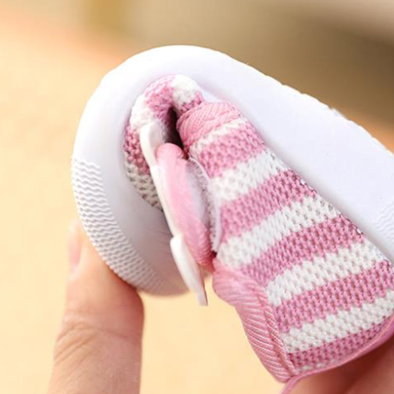 Atmungsaktive rutschfeste Babyschuhe mit Netzoberfläche | LuxeStyle