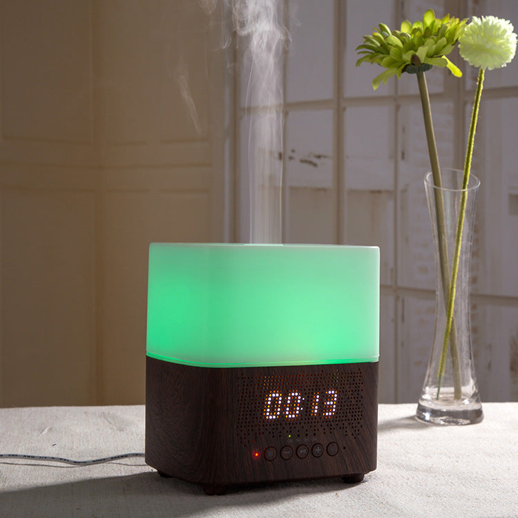 Aroma Diffuser mit Bluetooth-Lautsprecher & Uhr | LuxeStyle