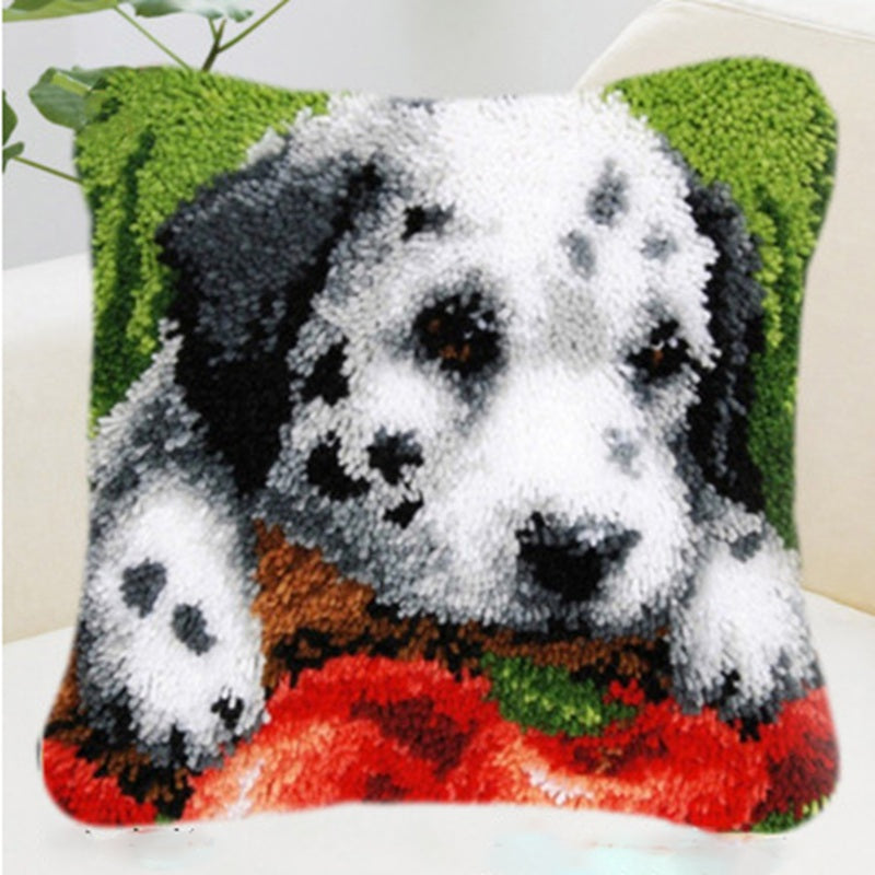 Wollkissen mit Kreuzstich | LuxeStyle