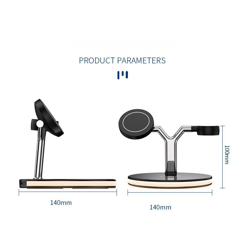 3-in-1 Magnet-Ladestation