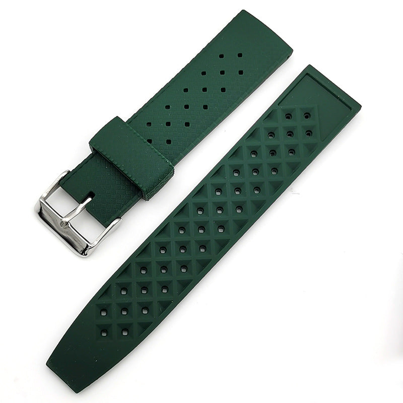 Atmungsaktives Silikon-Armband für Uhren – Bild 4 | LuxeStyle