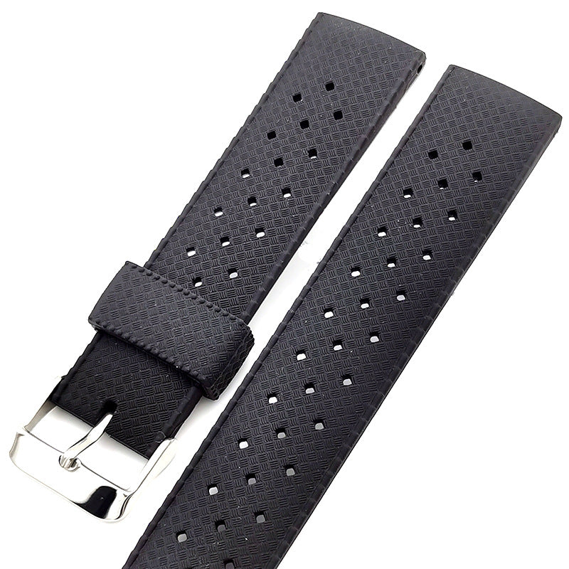 Atmungsaktives Silikon-Armband für Uhren – Bild 2 | LuxeStyle