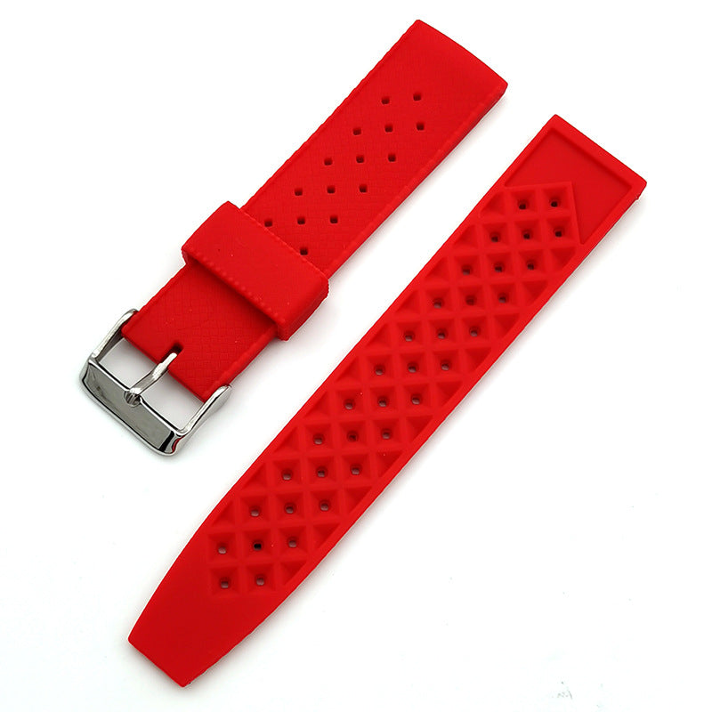 Atmungsaktives Silikon-Armband für Uhren – Bild 5 | LuxeStyle