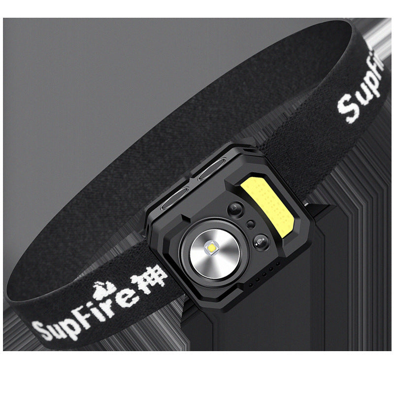 Kopfmontierte LED-Lampe mit Aufladefunktion