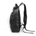 Rindsleder-Business-Rucksack Schwarz | LuxeStyle