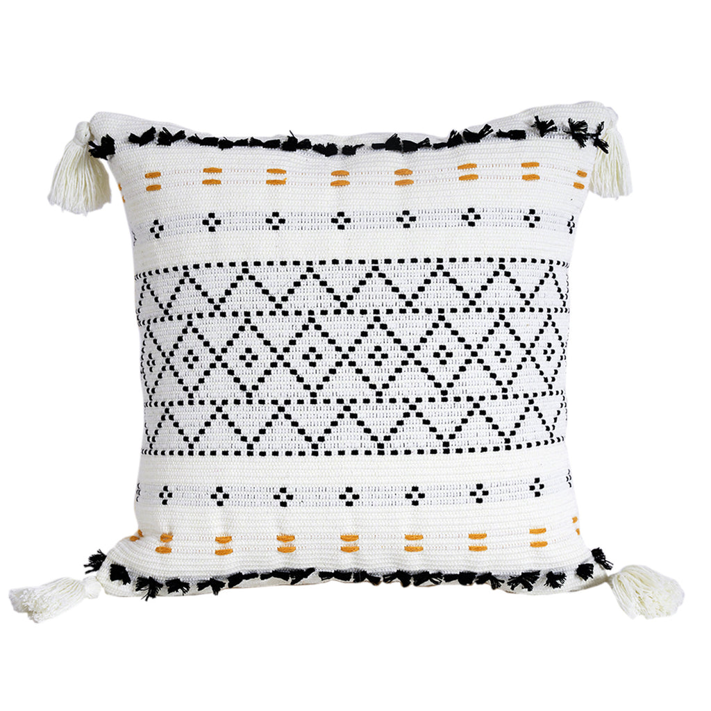Nordisches Kissen mit geometrischem Muster – Bild 3 | LuxeStyle