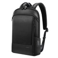 Lederrucksack mit USB-Ladeanschluss – Bild 3 | LuxeStyle