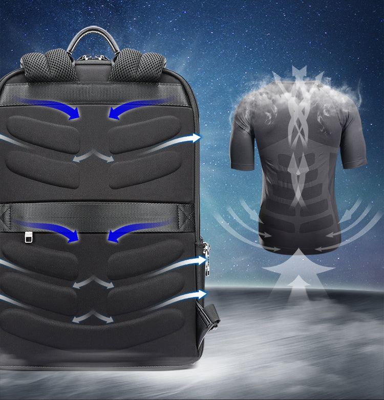Lederrucksack mit USB-Ladeanschluss – Bild 5 | LuxeStyle