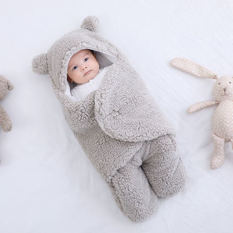 Baby-Schlafsack Winter-Pucksack für Neugeborene