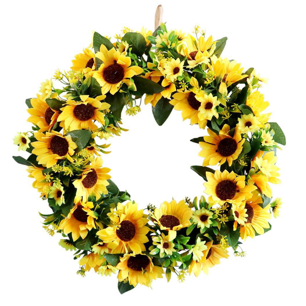 Sonnenblumen-Girlande für Tür und Wand