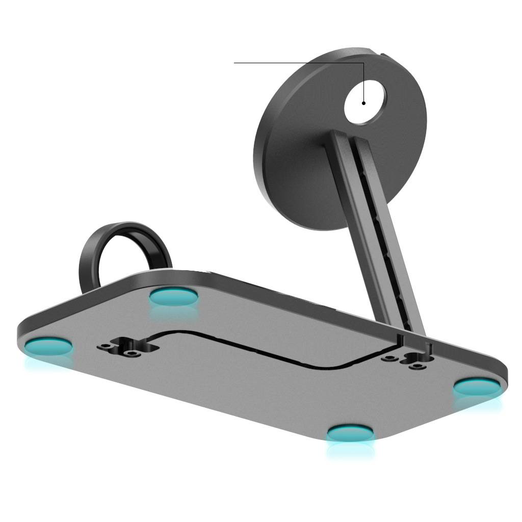 2-in-1 MagSafe Magnet-Ladeständer