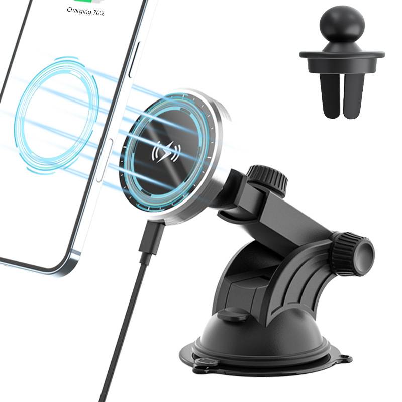 Magnetisches Wireless Auto-Ladegerät für iPhone