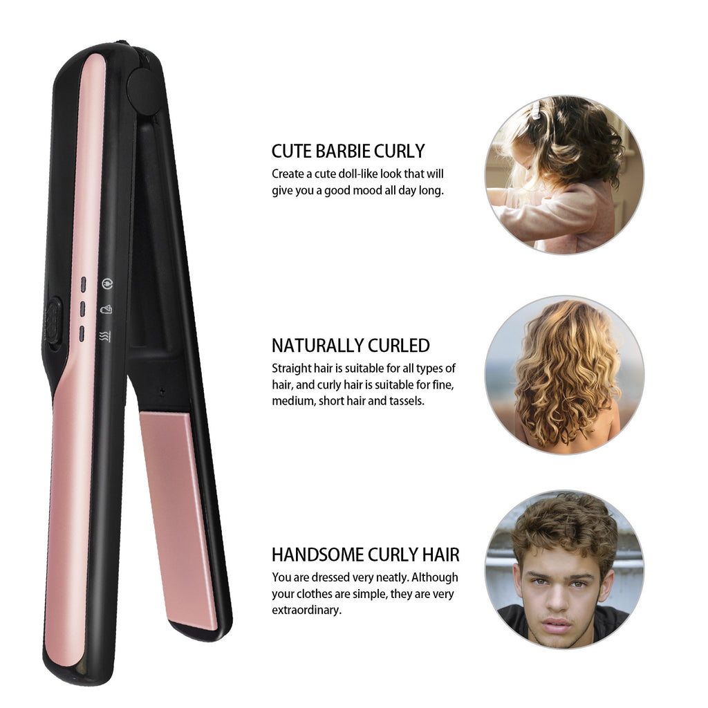 Bart- und Haarstyling-Kamm mit Lockenfunktion