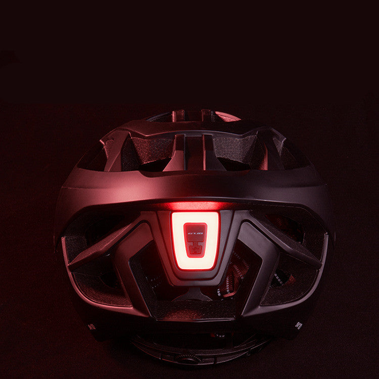Fahrradhelm mit LED-Rücklicht, 9 Lichtmodi & integrierter Schutz