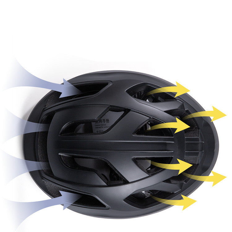 Fahrradhelm mit LED-Rücklicht, 9 Lichtmodi & integrierter Schutz