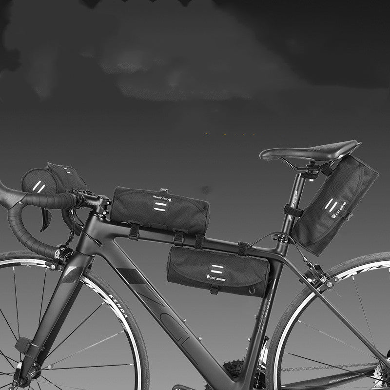 Fahrrad-Zylindertasche zum Falten – Bild 2 | LuxeStyle
