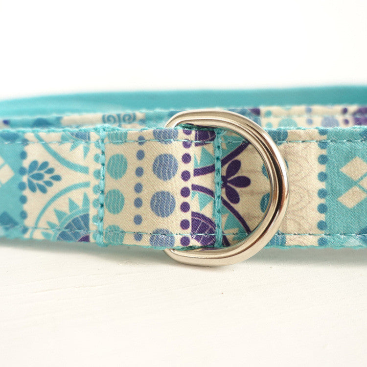 Handgemachtes Hunde-Halsband mit Leine | LuxeStyle
