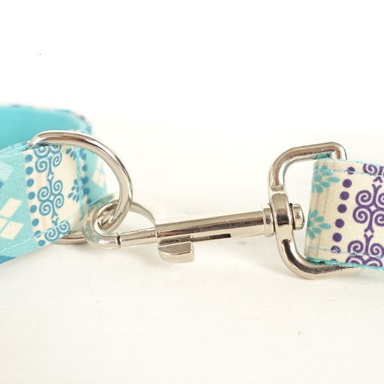 Handgemachtes Hunde-Halsband mit Leine – Bild 2 | LuxeStyle