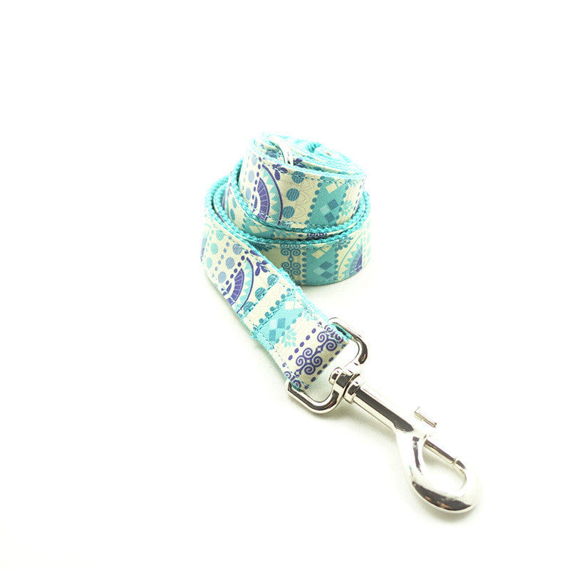 Handgemachtes Hunde-Halsband mit Leine – Bild 5 | LuxeStyle