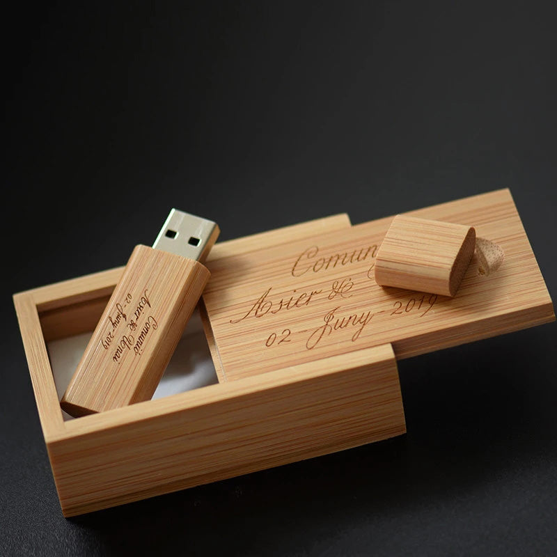 Holz-USB-Stick 32 GB, personalisierbar