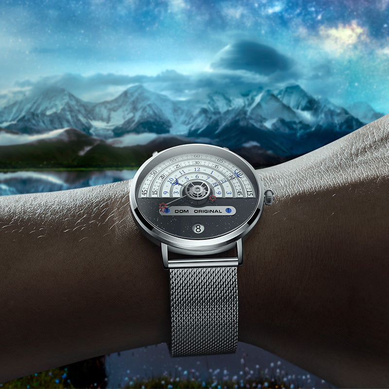 M-1288 Herren-Armbanduhr mit 24-Stunden-Anzeige