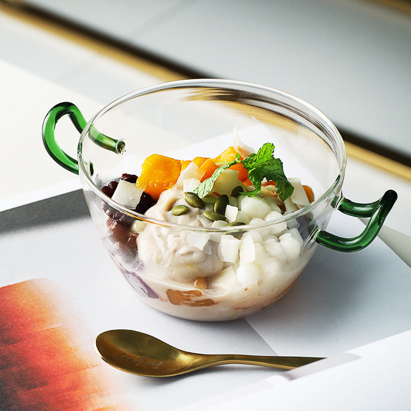 Salatschüssel aus hitzebeständigem Borosilikatglas | LuxeStyle
