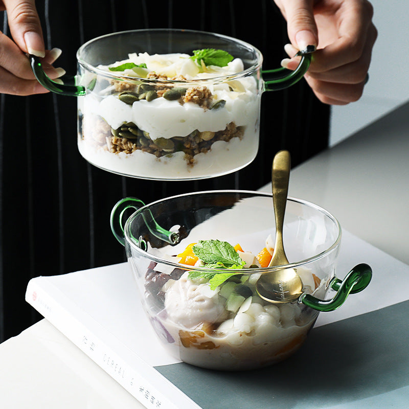Salatschüssel aus hitzebeständigem Borosilikatglas – Bild 6 | LuxeStyle
